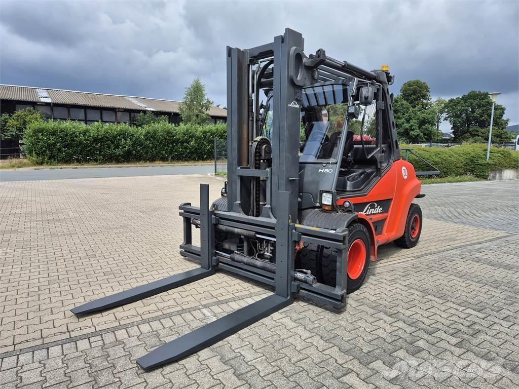 Linde H80T-900 Wózki LPG