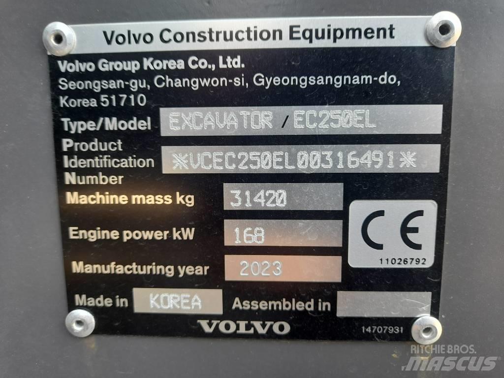 Volvo EC 250 EL Koparki gąsienicowe
