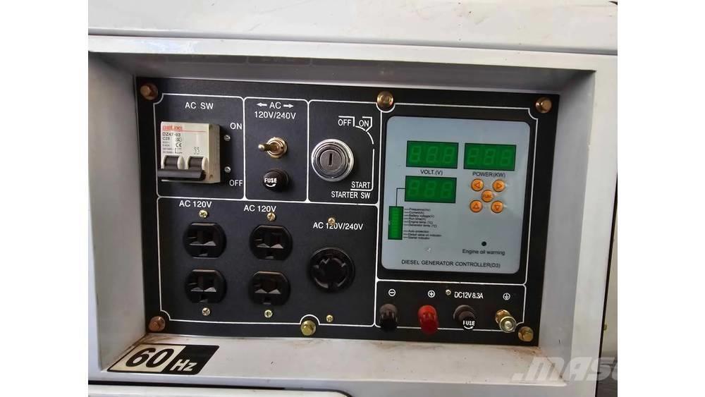 Mustang 6500 DP Agregaty prądotwórcze Diesla