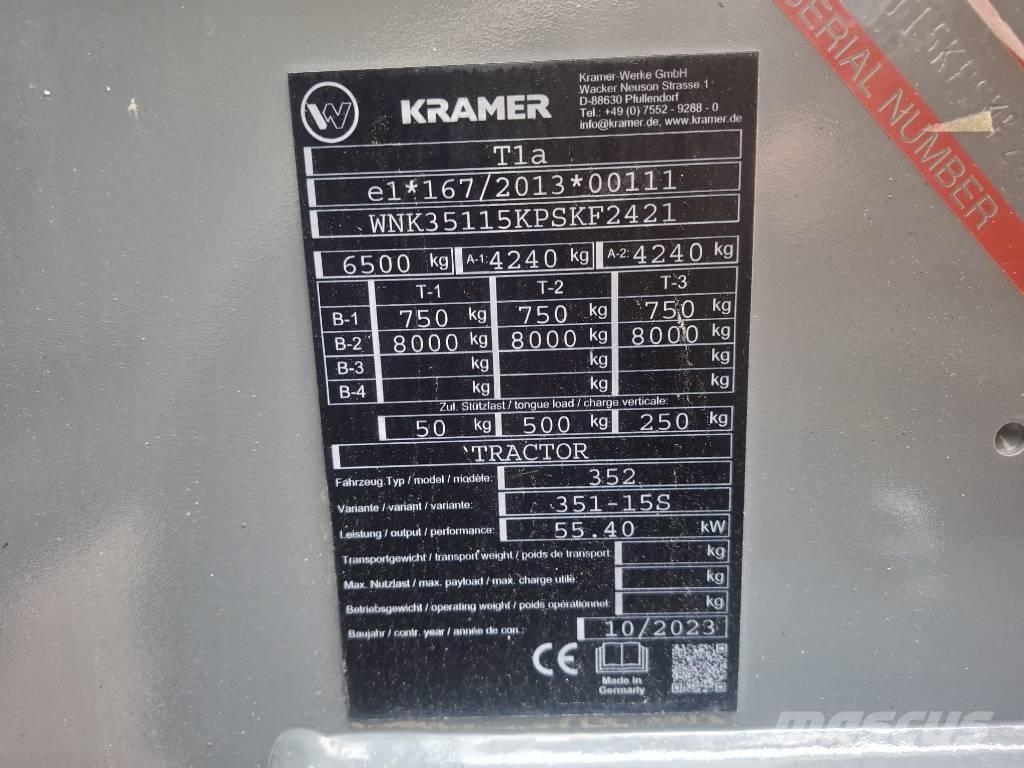 Kramer 8085 MYYTY Ładowarki kołowe