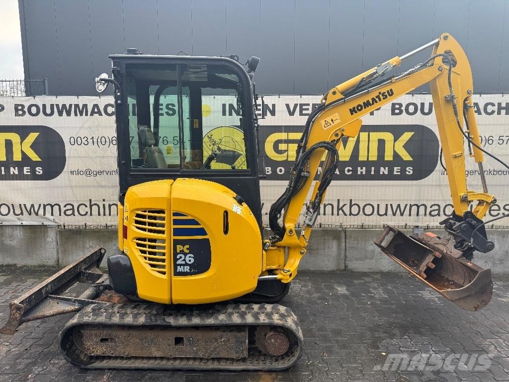 Komatsu PC 26 MR-3 Minikoparki