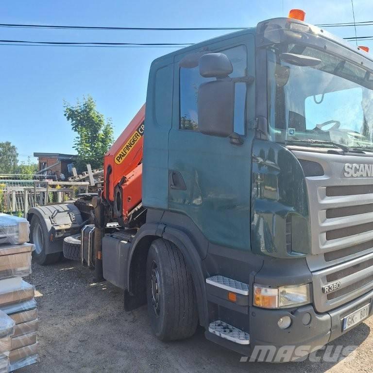 Scania R 380 Żurawie samochodowe