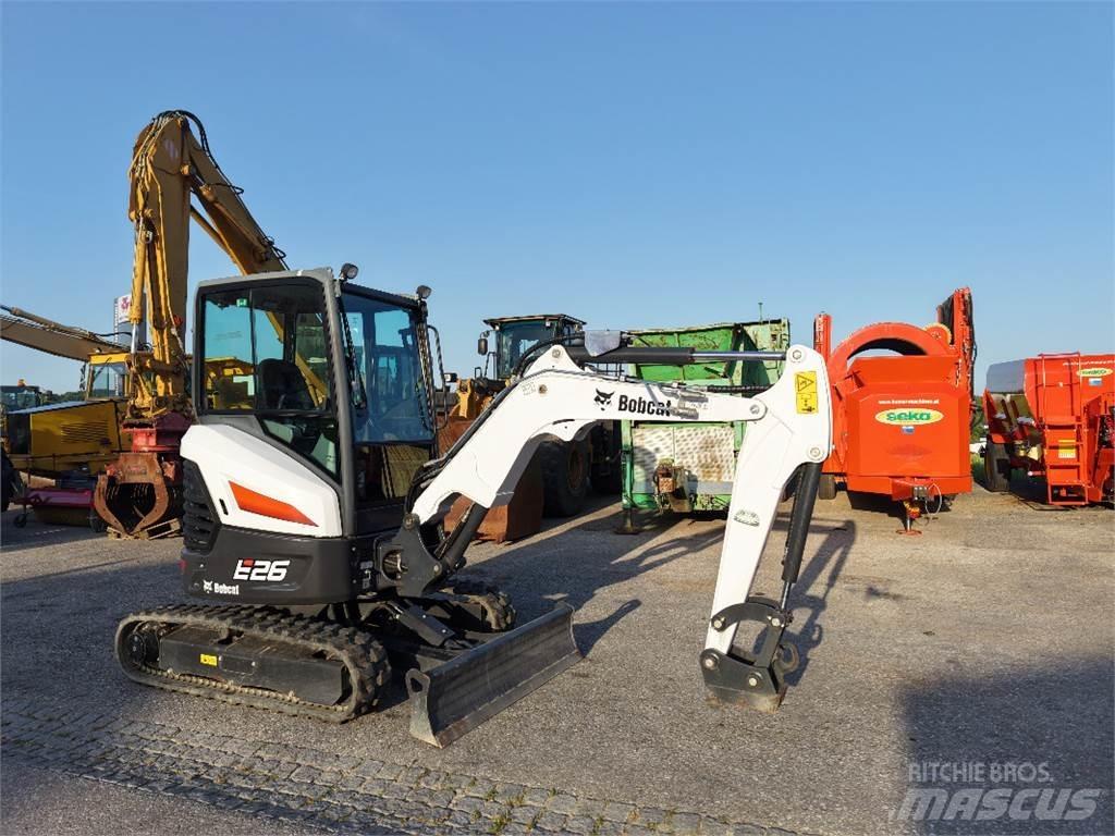 Bobcat E26 Minikoparki