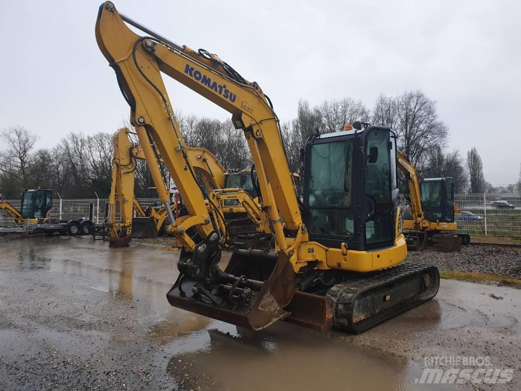 Komatsu PC55MR-5 Minikoparki