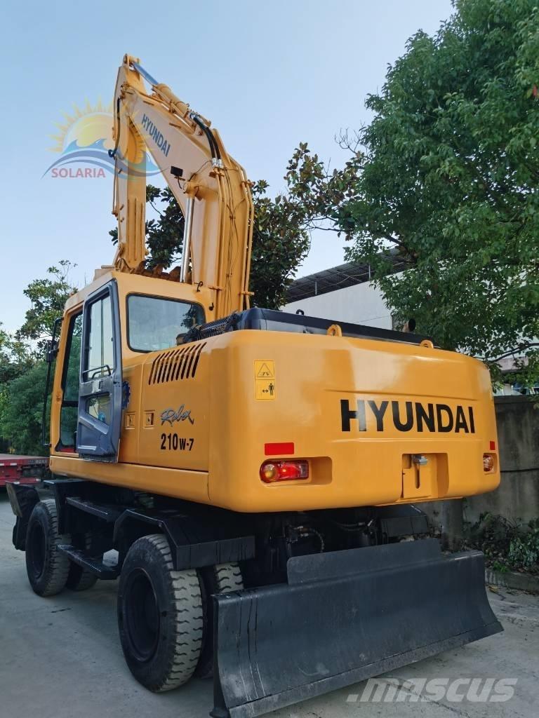Hyundai robex 210w-7 Koparki kołowe