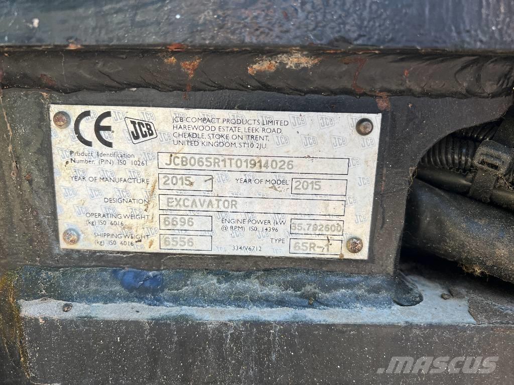 JCB 65 R-1 Minikoparki