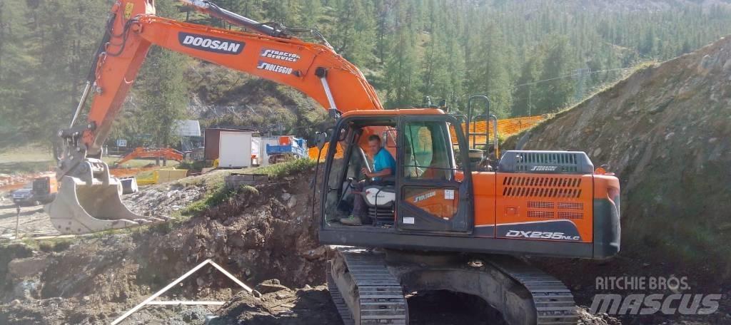 Doosan DX 235 Koparki gąsienicowe