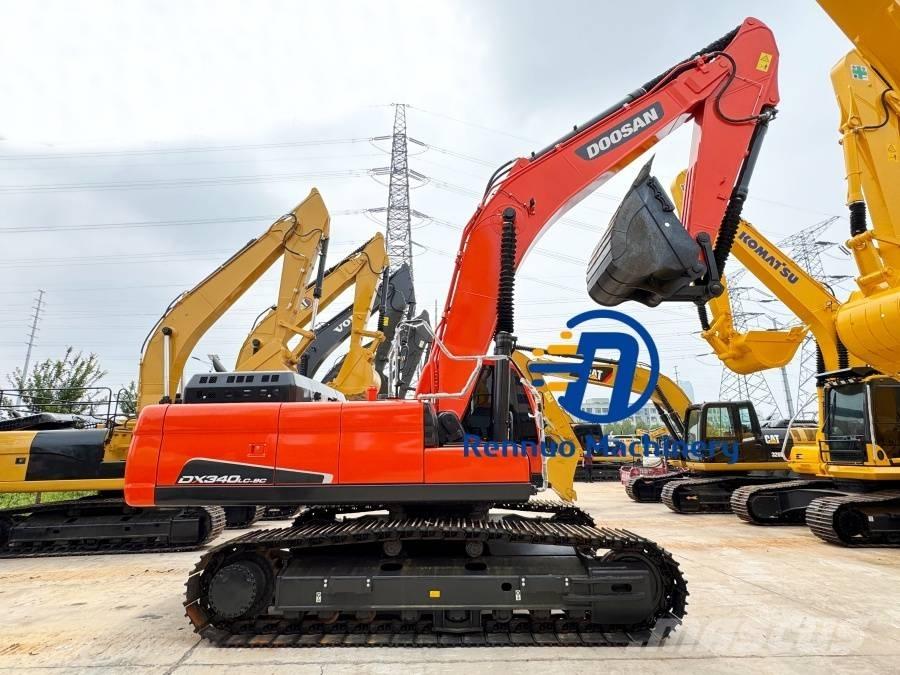 Doosan DX 340 Koparki gąsienicowe