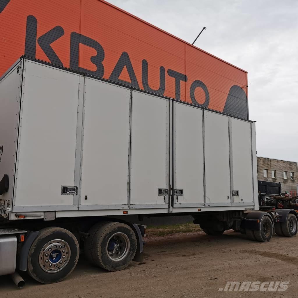 Parator VX 15-20 Przyczepy ze skrzynią zamkniętą