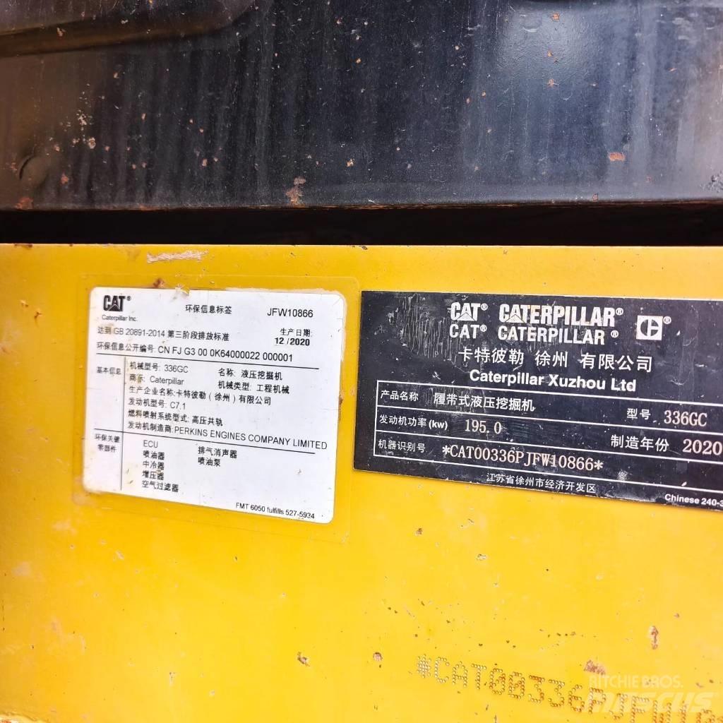 CAT 336GC Koparki gąsienicowe