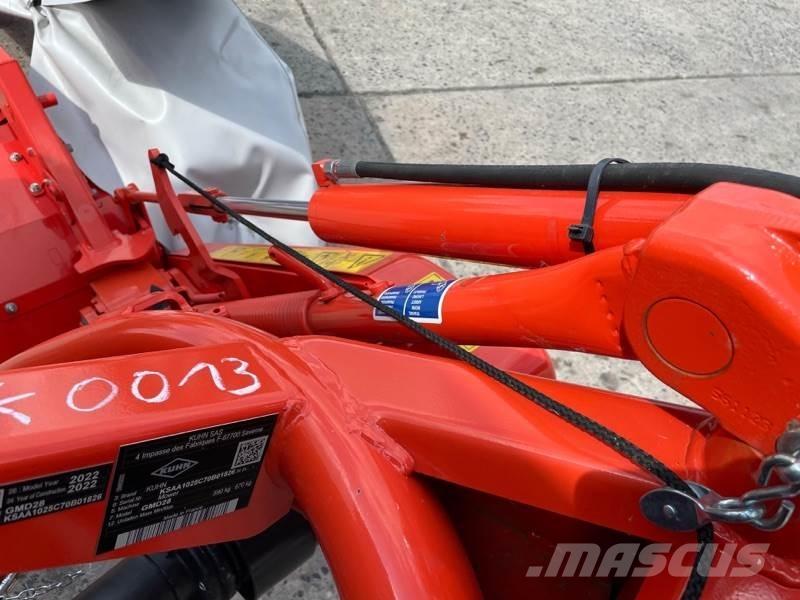 Kuhn GMD 28 Kosiarki ze wstępną obróbka paszy