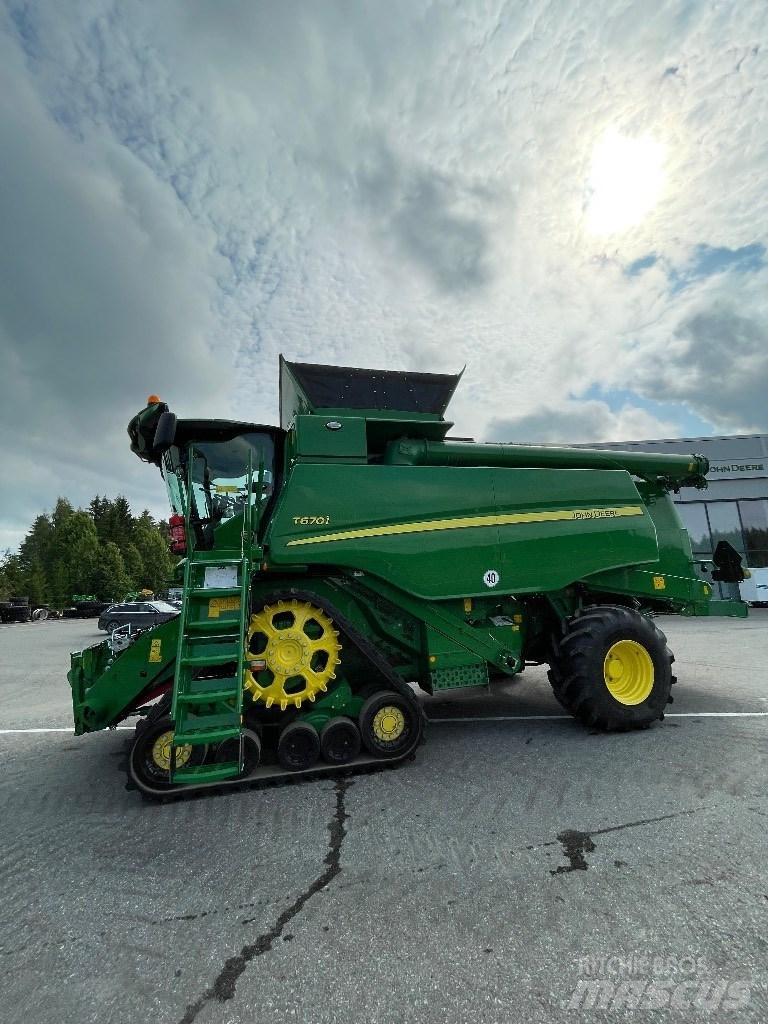 John Deere T670 i Kombajny zbożowe