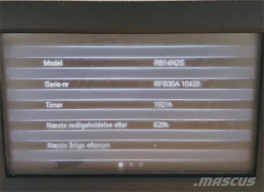 Mitsubishi RB14N2S Wózki widłowe wysokiego składowania