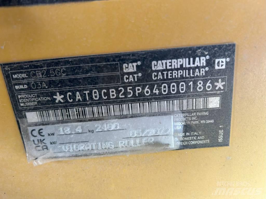 CAT CB 2.5GC Walce dwubębnowe