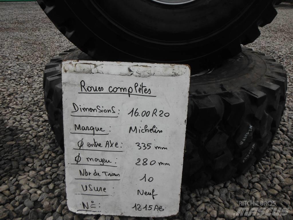 Michelin 16.00R20 Opony, koła i felgi