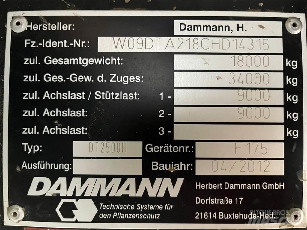Dammann DT2500H Opryskiwacze zaczepiane