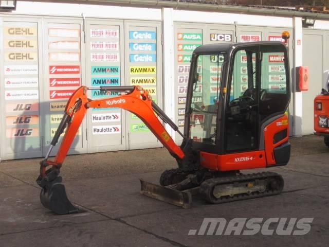 Kubota KX016-4 Minikoparki
