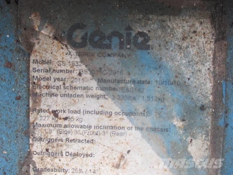 Genie GS 1932 Podnośniki nożycowe