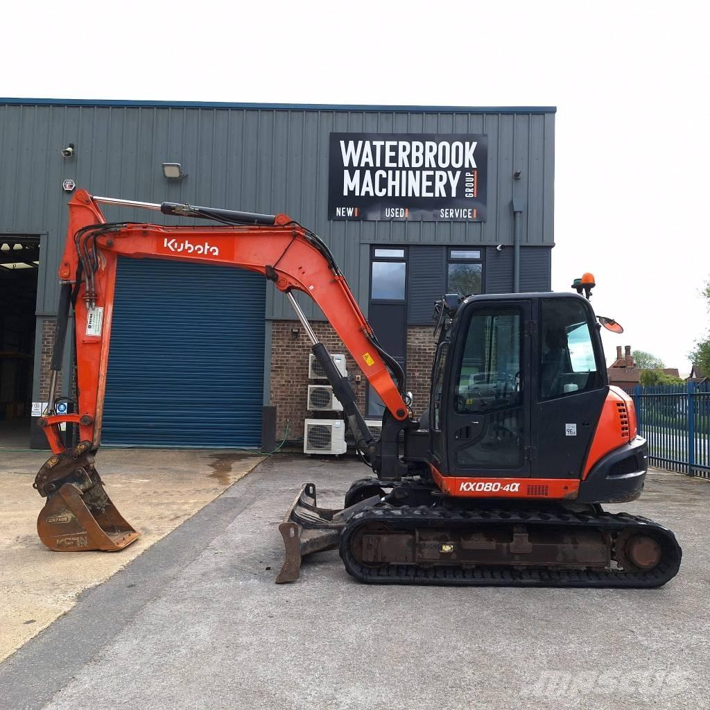 Kubota KX 080-4 Midikoparki  7t - 12t