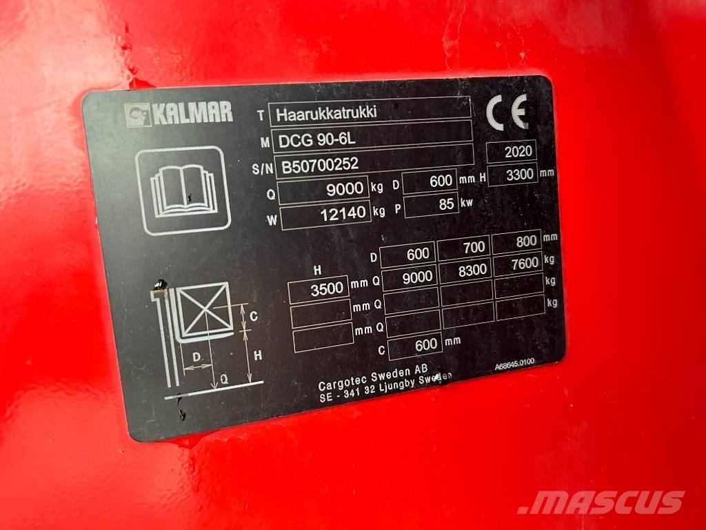 Kalmar DCG90-6L Wózki Diesla