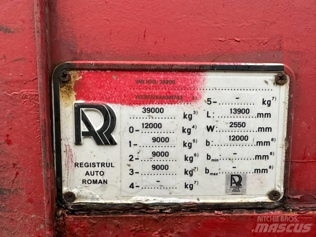 Van Hool 3 Axle Naczepy niskopodłogowe
