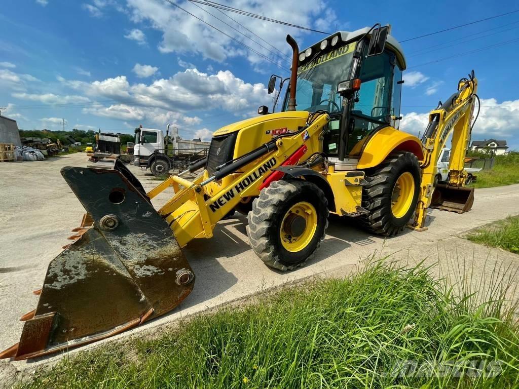 New Holland B 100 C Koparko-ładowarki