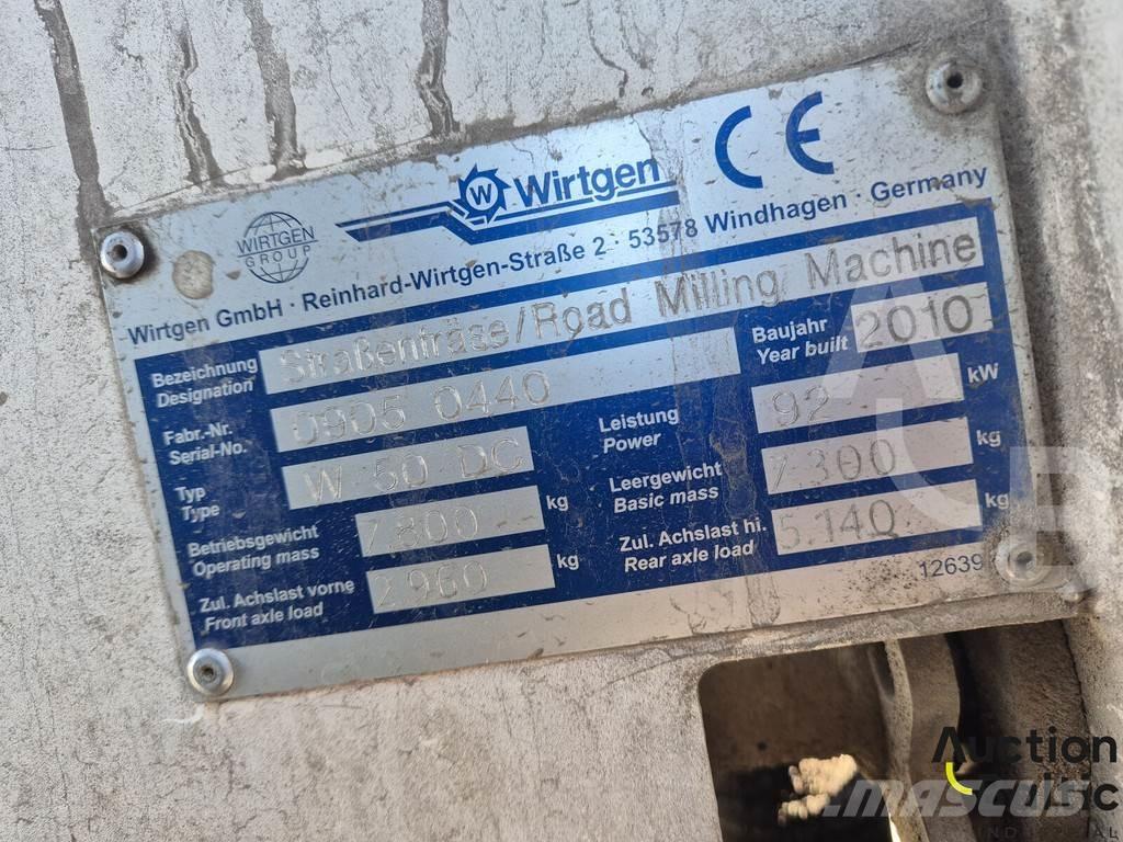 Wirtgen W50DC Frezarki do asfaltu