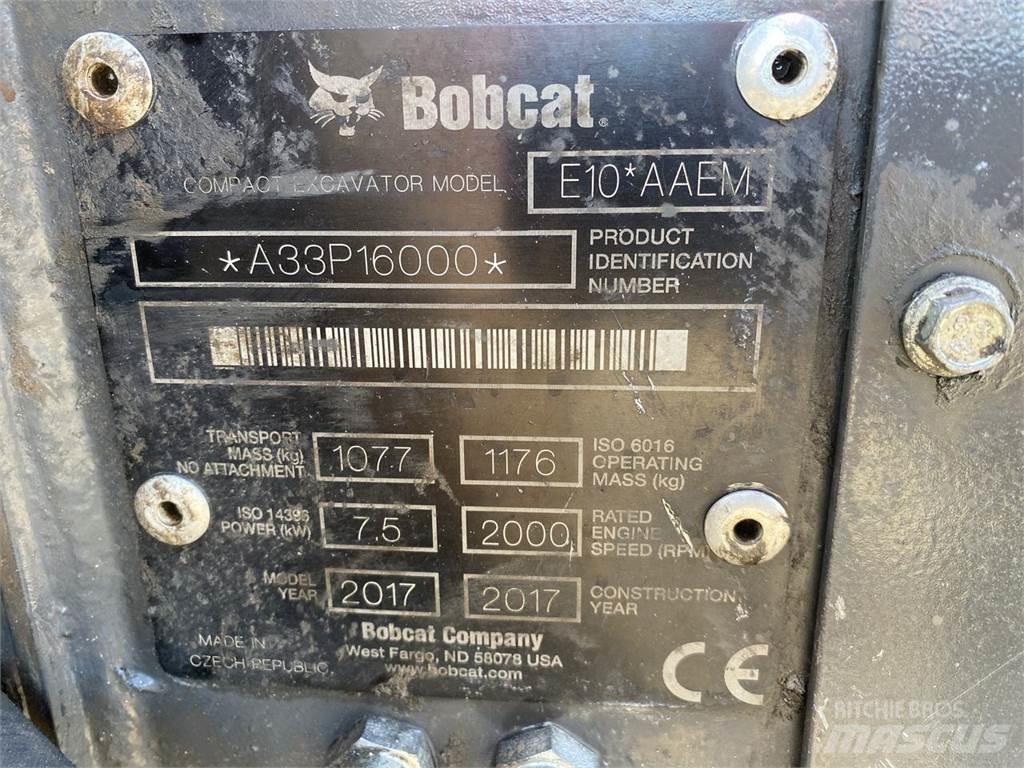 Bobcat E10 Koparki kołowe