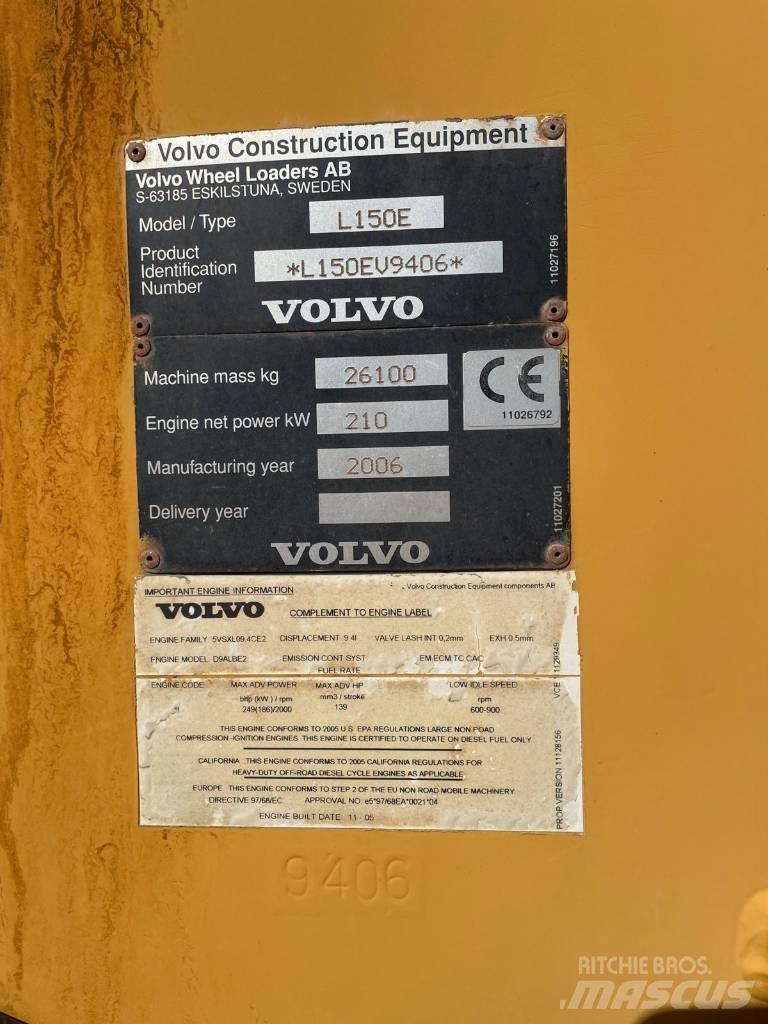Volvo L150E Miniładowarki