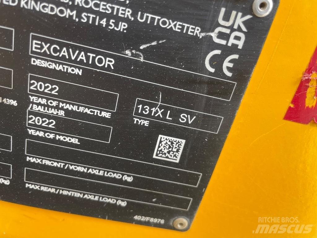 JCB 131 X Koparki gąsienicowe