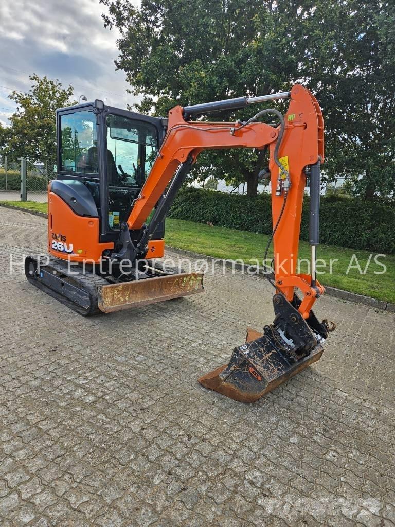 Hitachi ZX 26 U-6 CR Minikoparki