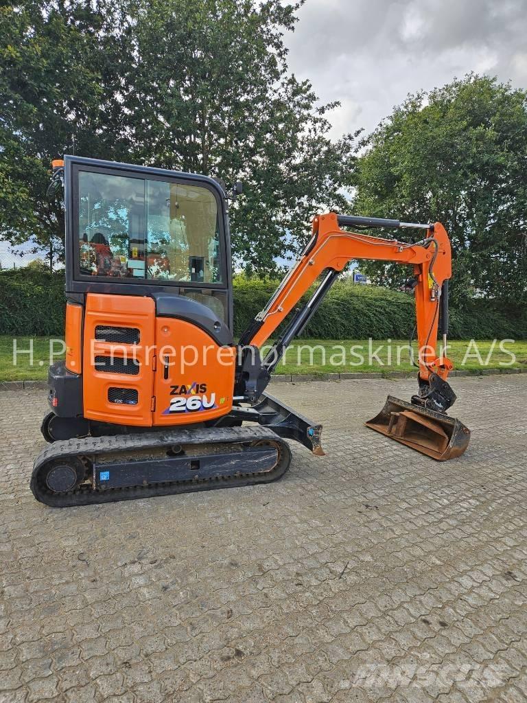 Hitachi ZX 26 U-6 CR Minikoparki
