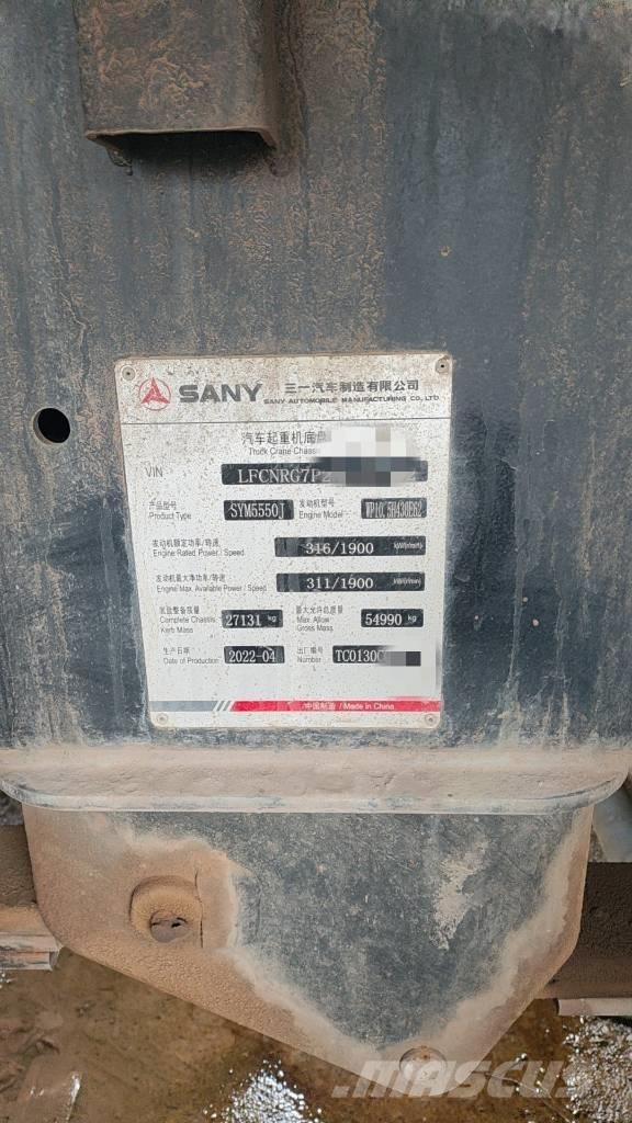 Sany STC1300C8 Żurawie szosowo-terenowe