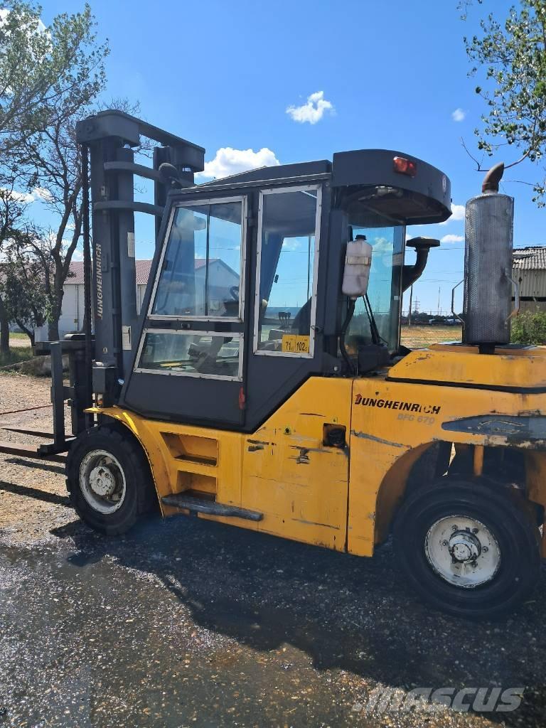 Jungheinrich DFG670 Wózki Diesla