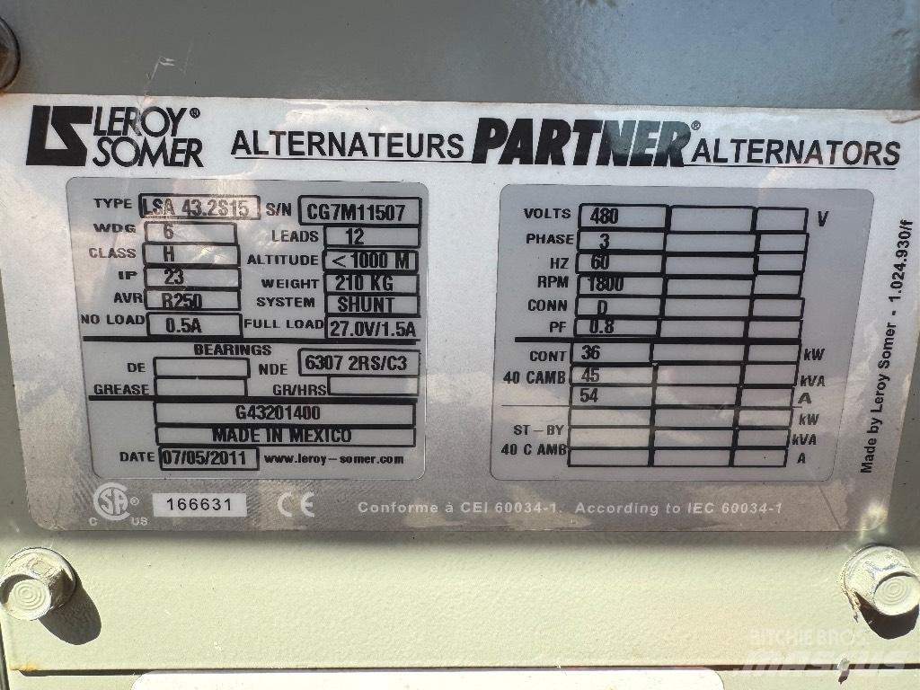 Atlas Copco QAS 45 Agregaty prądotwórcze Diesla