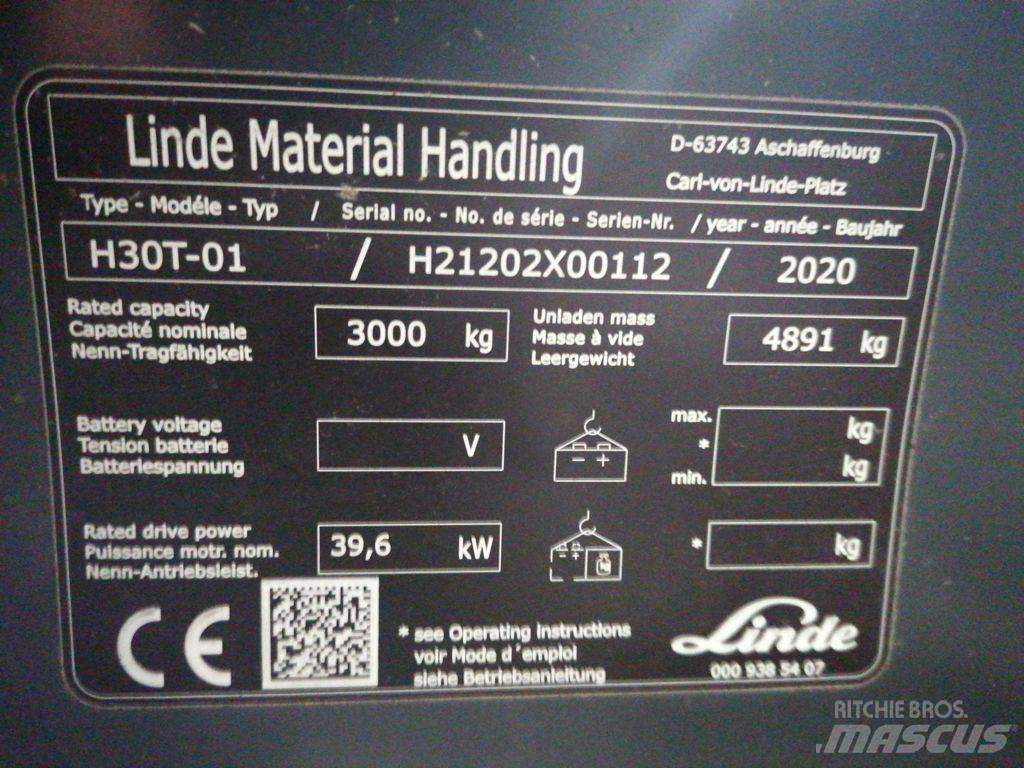 Linde H30T-01 Wózki LPG