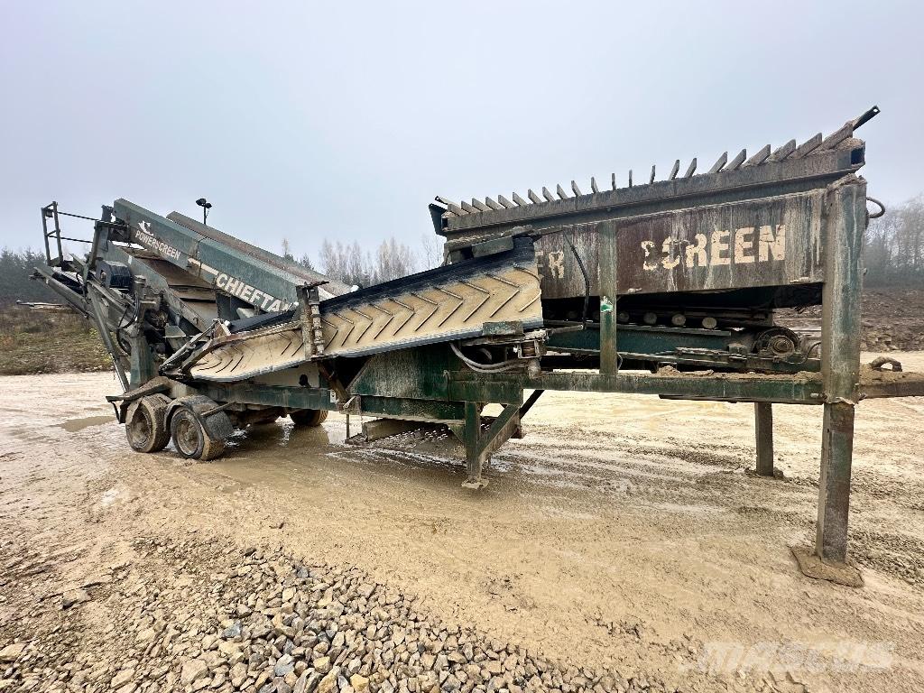 Chieftain 600 Przesiewacze