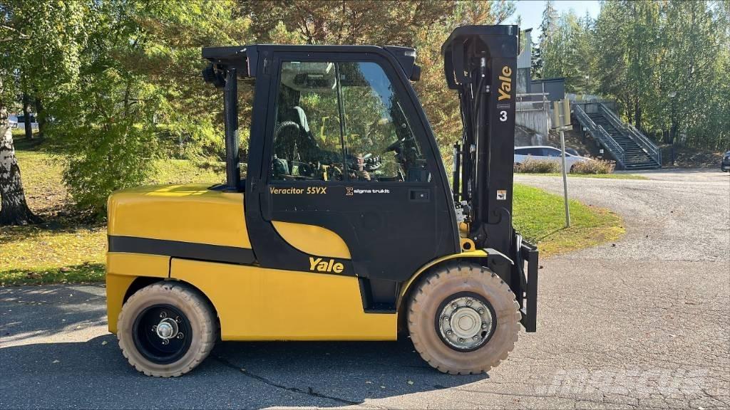 Yale GDP 55 VX Wózki Diesla