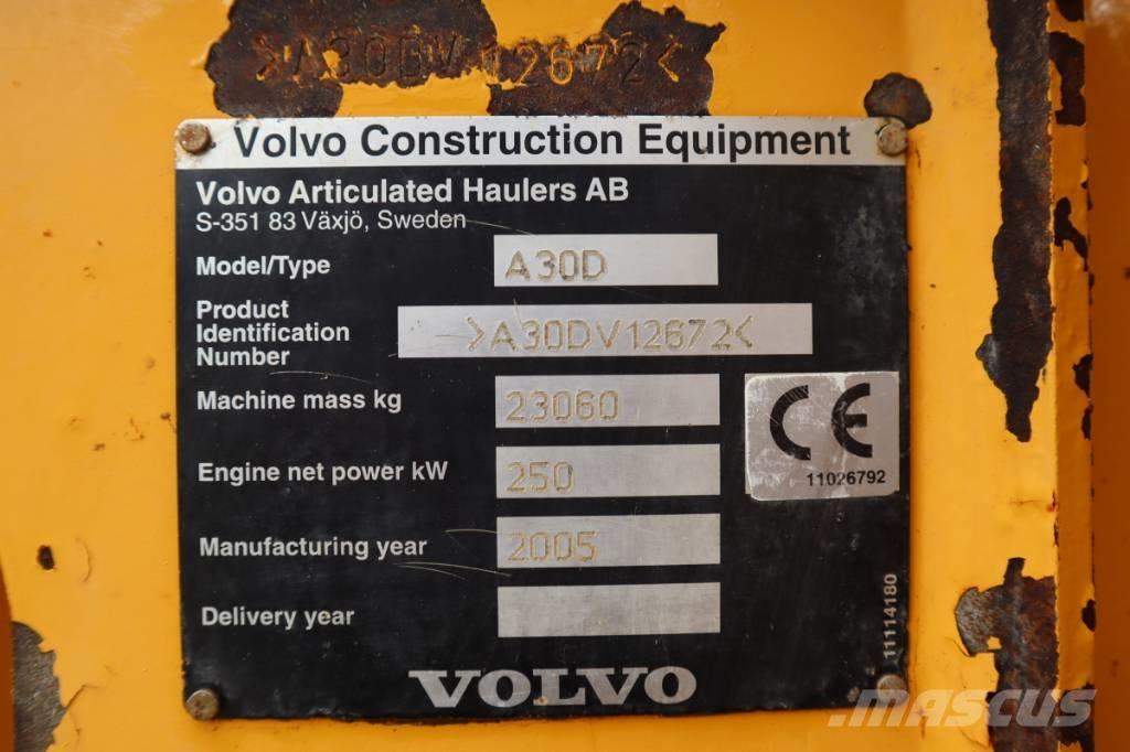 Volvo A 30 D Wozidła przegubowe