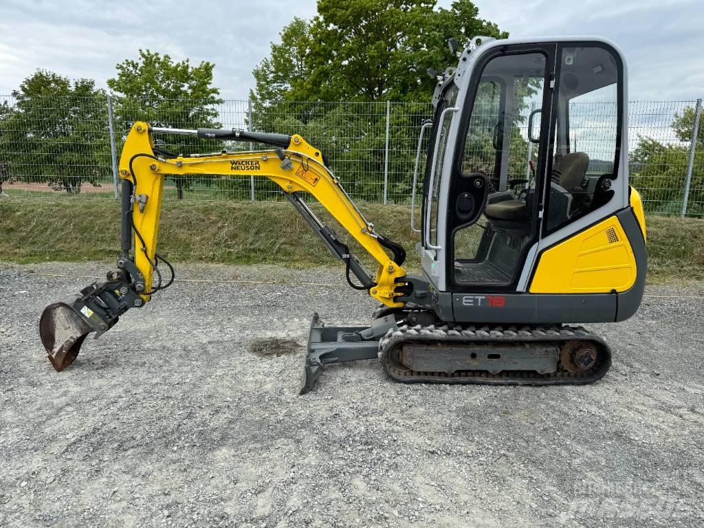 Wacker Neuson ET18 Koparki gąsienicowe