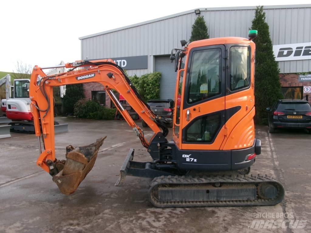 Doosan DX 27 Z Minikoparki