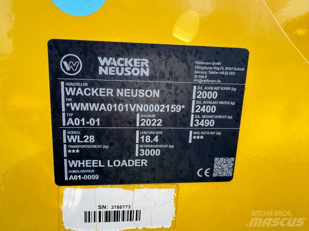 Wacker Neuson WL28 Ładowarki kołowe