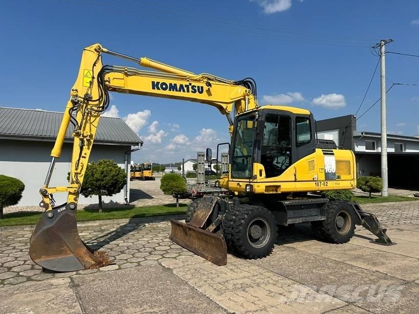 Komatsu PW 160-7E0 Koparki kołowe