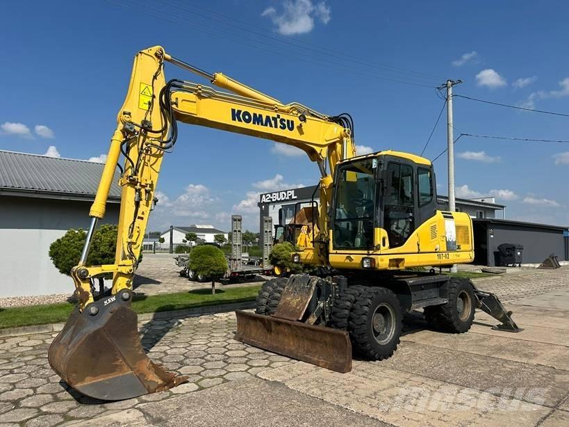 Komatsu PW 160-7E0 Koparki kołowe