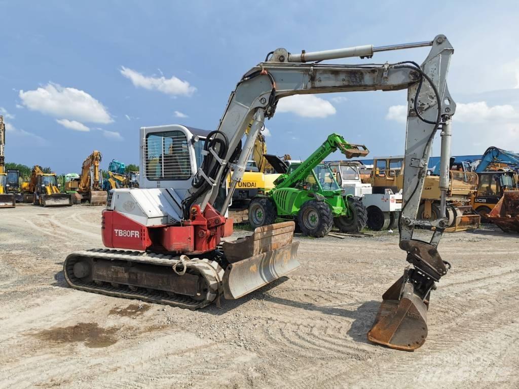 Takeuchi TB80FR Midikoparki  7t - 12t