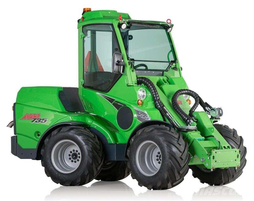 Avant 735 Ładowarki kołowe