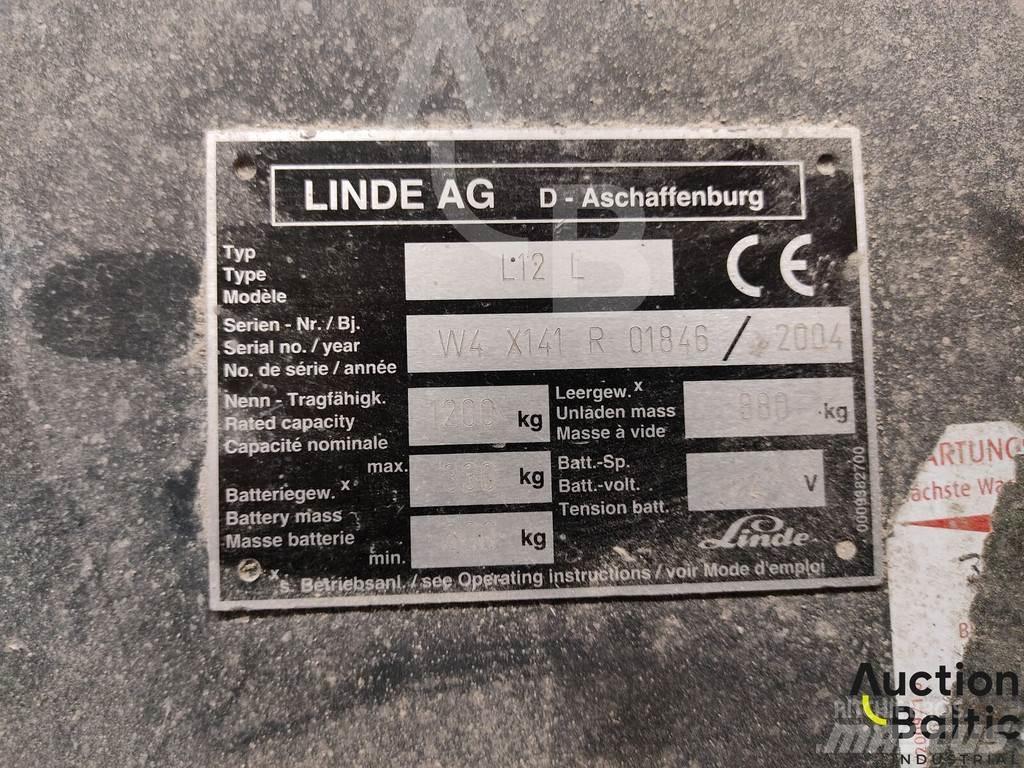 Linde L12 L Wózki widłowe unoszące z dyszlem