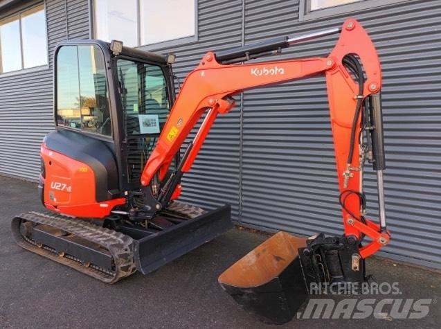 Kubota u27-4 Minikoparki