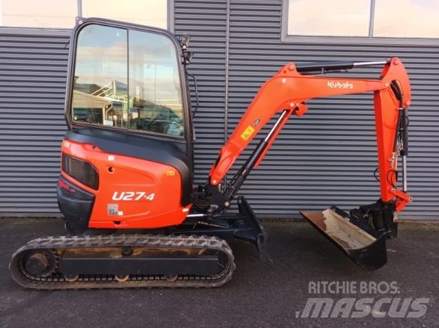 Kubota u27-4 Minikoparki