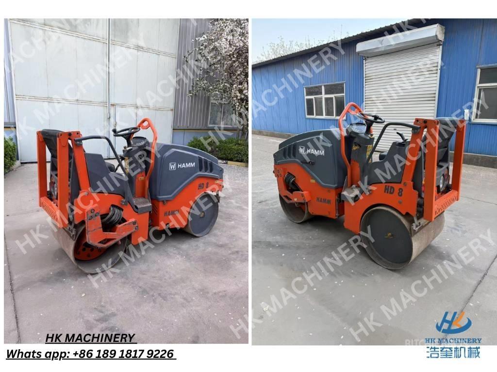 Hamm HD8VV Walce dwubębnowe